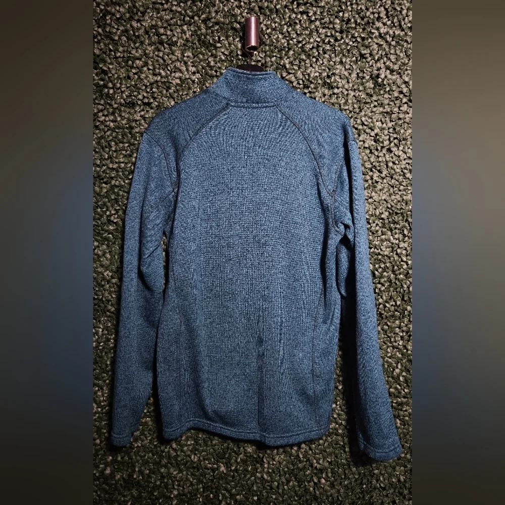 Eddie Bauer Teal Full-Zip Sweater